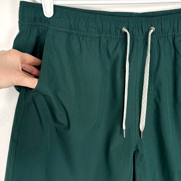 Vuori Men's Dark Green Athletic Shorts - Picture 5 of 13